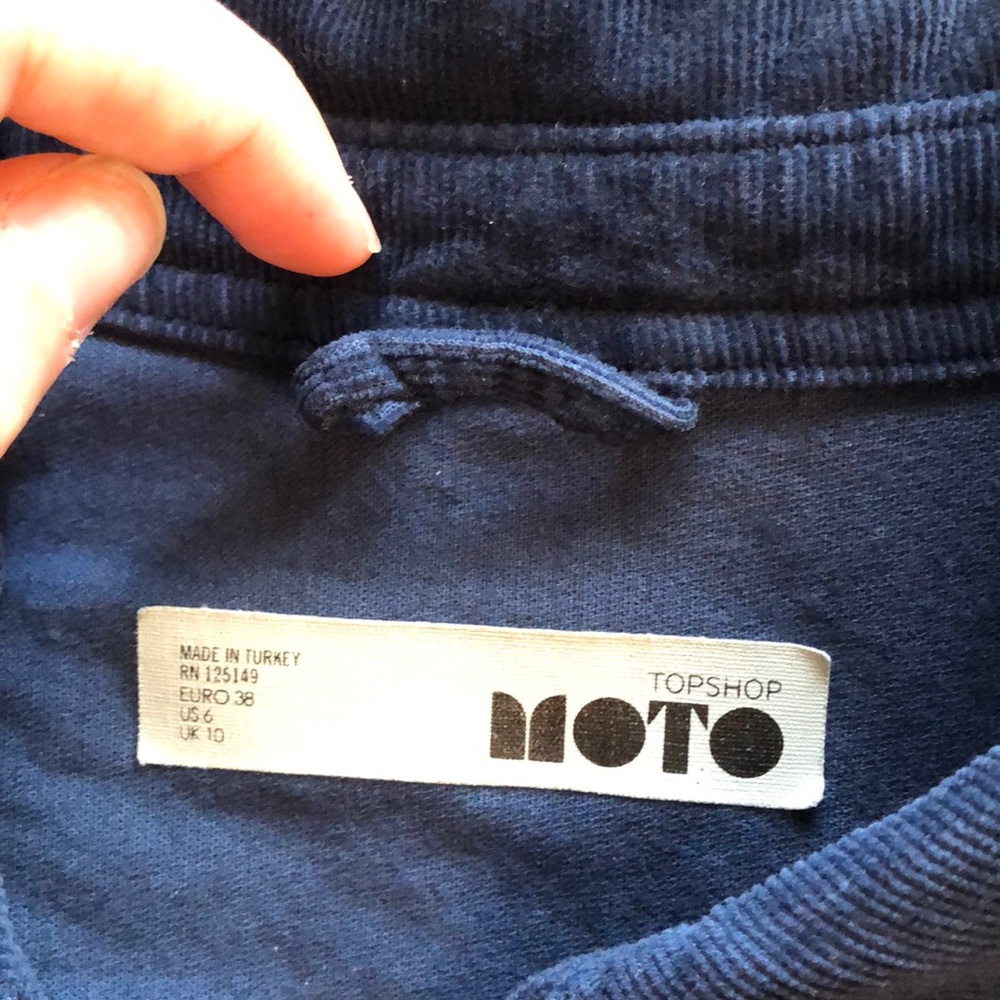 Velvet feel button up - Picture 4 of 5